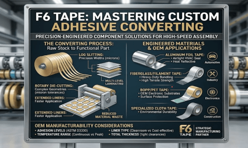 custom adhesive tape converting