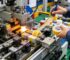 Temperature resistant adhesive tape in industrial use