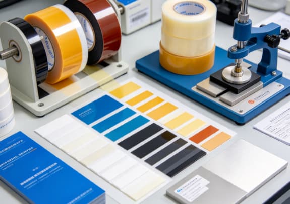 Comparing tape samples for peel adhesion performance